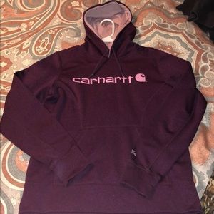 Purple women’s Carhartt hoodie